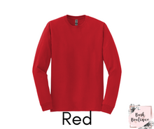 Load image into Gallery viewer, Custom DTF LONG SLEEVE t-shirt