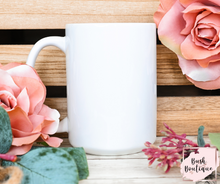 Load image into Gallery viewer, Custom 15 oz mug
