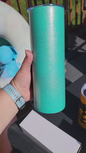 Load and play video in Gallery viewer, CUSTOM rough glitter 20 ounce tumbler
